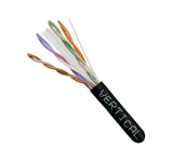 Vertical Cable 060-488/BL CAT6 CMR Cable, Solid Bare Copper - 1000ft Pull Box, Blue