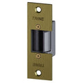 Trine 3234W-24DC-US4 3000 Series Electric Strike, 24VDC, Fail Secure, 3-3/4" x 1-1/4" Faceplate, Satin Brass