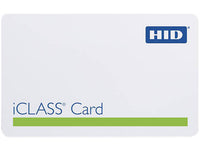 HID 2000CGGNN-A002837 iClass Configured 2K/2 Card, Non-Programmed, F/B-Gloss