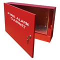 Space Age Electronics SSU00655 ACE Accessory Cabinet Enclosure, 23-1/2"W 13"H 5-1/2"D, Red