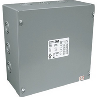 Functional Devices PSH500A Enclosed 500VA Power Supply with (5) 100VA Class Outputs, 480/277/240/120V AC to 24V AC
