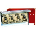 Space Age Electronics SSU-MR-104/C/R MR-100 Series Multi-Voltage Control Relay, 10A, 24VDC/24VAC/120VAC/230VAC, SPDT, Red