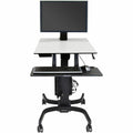 Ergotron 24-216-085 WorkFit-C, Single HD Sit-Stand Workstation