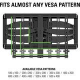 Sanus VLF628-B1 Full Motion+ TV Wall Mount for 46"-90" TVs