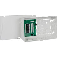 ICC ICRESDC9PW 9" Plastic Enclosures Media Center Voice Data, 8-Port Voice with RJ-31X, 8-Port CAT5e