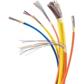 OCC DX006TALT9QP DX Series Fiber Optic Cable, Plenum Indoor/Outdoor Rated, 6-Strand, 900um Tight Buffered, OFNP Rated, OM3, 50/125, Multimode, Blue Jacket