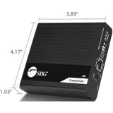 SIIG CE-H26N11-S1 4K HDMI 2.0 Extender Transceiver 4K 60Hz, up to 230 ft (70m) (CE-H26N11-S1)