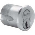 BEST 1E74C4RP3626 Series 7-Pin Mortise Cylinder with SFIC Housing, C4 Cam and Rings, Less Core