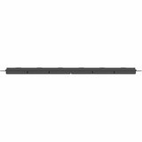 Panduit NKFPL48 NetKey Patch Flat Panel, Front Access, 48-Port and Labels, Black (Pack of 10)