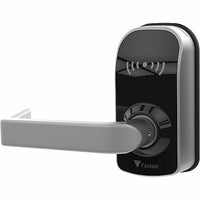Paxton 900-635BL-US PaxLock Pro Wireless Door Handle with Access Control Built-In, Eclipse, Black, (Latch Locking Hardware Sold Separately)