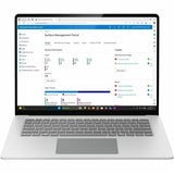 Microsoft Surface Laptop 8 15" Touchscreen Copilot+ PC Notebook - 120 Hz - Intel Core Ultra X7 Series 3 368H - 16 GB - 256 GB SSD - English (US) Keyboard - Smart Card Reader - Platinum (EP2-51104)