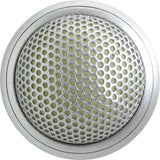 Shure MX395 Microflex Low-Profile Cardioid Boundary Microphone for Installs (Silver)