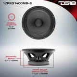 12' Mid-Bass Loudspeaker 700 Watts Rms 8-Ohm - detail view | Silarius