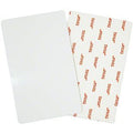 HID 1324GBV22 Direct Image PVC 20 Mil Glossy Adhesive Back Label, ISOProx II and ProxCard II Size with Slot Punch, Brown