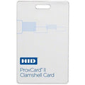 HID 1326LGSMV ProxCard II 1326 Clamshell Smart Card, Programmed, Glossy Front, HID Logo Back, Matching Numbers, Vertical Slot, White