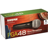 Shure PGA48 Dynamic Vocal Microphone (XLR Cable)