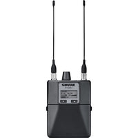 Shure P10R+ Wireless Bodypack Receiver (J8A: 554 to 608 + 614 to 616 MHz)