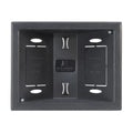 Sanus ELM803-B1 In-Wall Low Voltage Box, 56 cu in, for Flush TV Mounting