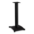 Sanus SF26-B1 Steel Series 26" Bookshelf Speaker Stand, 35 lb Capacity, Black