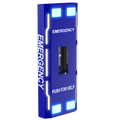Pedestal Pro 156STA-DOOR-02-ALU BLH Lite Wall Station - DoorBird D2101V (Flush)