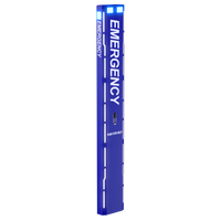 Pedestal Pro 156TOW-DOOR-01-ALU BLH Lite Tower - DoorBird D1101V (Flush)