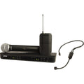 Shure BLX1288/PGA31 Dual-Channel Wireless Combo Headset & Handheld Microphone System (J11: 596 to 616 MHz)