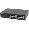 Intellinet IES-16GD 16-Port Gigabit Switch, Energy Efficient, 19" Rackmount