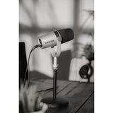 Shure MV7 Podcast Microphone (Silver)