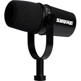Shure MV7 Podcast Microphone Kit with Broadcast Arm (Black)