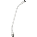 Shure MX410 10" Gooseneck Mic with No Capsule, No Preamp, and Red LED Ring on Top (White)