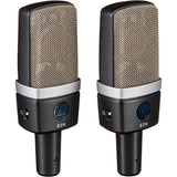 AKGc C214MP Large-Diaphragm Cardioid Condenser Microphone (Matched Pair)