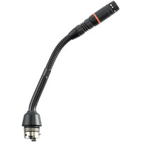 Shure MX405 5" Shock-Mounted Gooseneck Mic with Cardioid Capsule, No Preamp, and Red LED Ring on Top (Black)