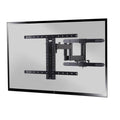 Sanus VODLF125-B2 Large Outdoor Full-Motion TV Wall Mount, 25" Extension, Weather Rated
