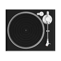 Victrola VPT-2500-BSL Hi-Res Carbon Bluetooth Turntable, Black/Silver