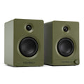 Victrola VPS-400-GRN Tempo Bluetooth Bookshelf Speakers Pair, Green