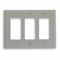 Edwards Signaling FSAT3 Remote Annunciator Wall Plate, 3-Gang, White