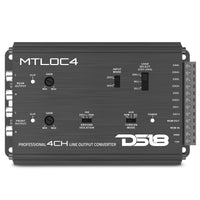 4-Channel High-to-Low Level Line Output Converter with Remote Turn-On - front view | Silarius