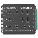 6-Channel High-to-Low Level Line Output Converter with Remote Turn-On - front view | Silarius