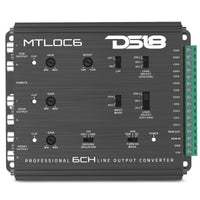 6-Channel High-to-Low Level Line Output Converter with Remote Turn-On - front view | Silarius