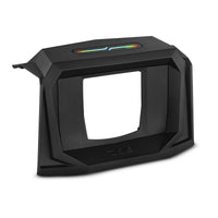 Polaris RZR-XP 2019-Up Upper Dash Kit for MRX150 Head-Unit with Digital LED Badge