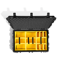 DSI 016500-0040-110 Pelican 1650 W/ Yellow & Black Dividers