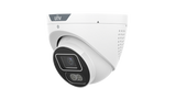 Uniview IPC3614SB-ADF28KMC-I1-BK 4MP WDR Dual-Light Alarm Eyeball Camera, Two-Way Audio, Black