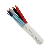 Vertical Cable 214-2323/WH Lighting Control Cable, 22/2 Shielded + 16/2 Power - 1000ft (White)