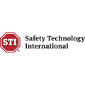 STI SS2038XT-EN Stopper Station, Indoor / Outdoor, Flush Pneumatic (Illuminated), 'EXIT' Label, Red
