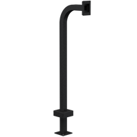 Pedestal Pro 22PE1-AIPH-05-CRS 48" Steel Gooseneck Pedestal - Aiphone IX-BA