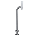 PEDESTAL PRO 22PE1-SWIF-01-304 48" Stainless Gooseneck Pedestal - Swiftlane Swiftreader X