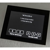 DoorBird D22DKV Flush-Mount IP Video Intercom with Keypad, RFID and Bluetooth, Stainless Steel