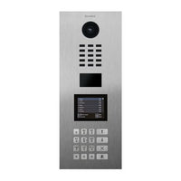 DoorBird D22DKV Flush-Mount IP Video Intercom with Keypad, RFID and Bluetooth, Stainless Steel