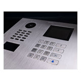 DoorBird D22DKH Flush-Mount IP Video Intercom with Keypad, RFID and Bluetooth, Stainless Steel