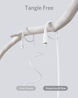 Anker 641 USB-C to Lightning Cable (Flow, 3 ft Silicone) - detail view | Silarius